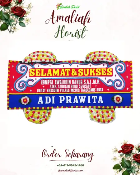 Papan Bunga Ucapan Selamat Cimande